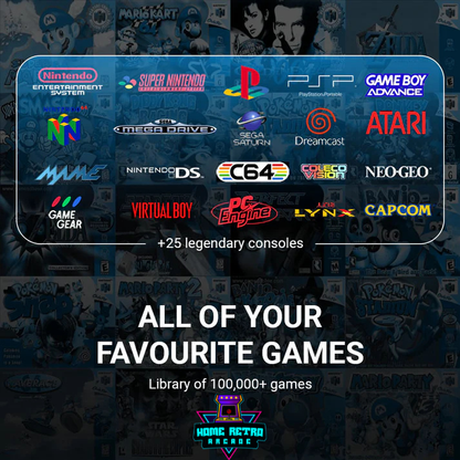 Home Retro Arcade Console