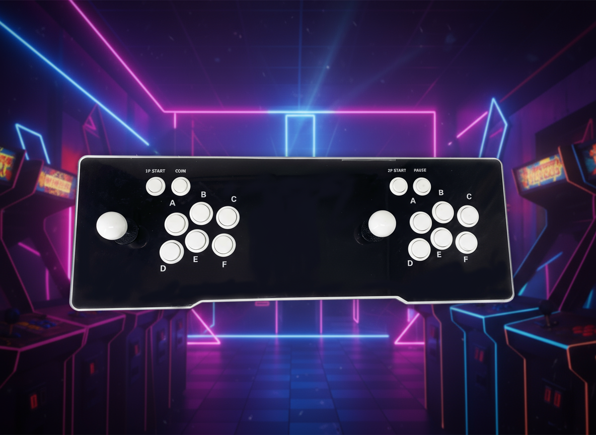 Black Arcade Control Panel