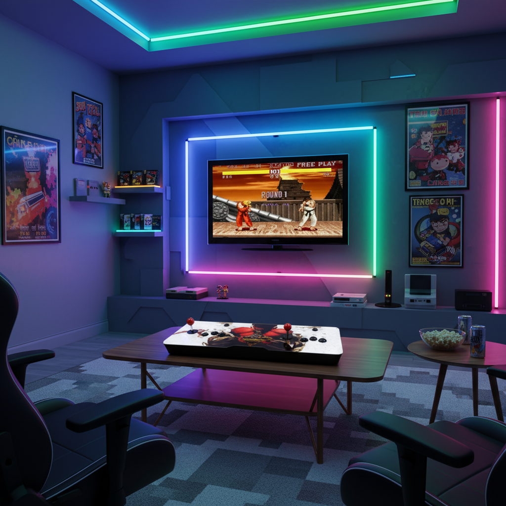 Lifestyle game room scene