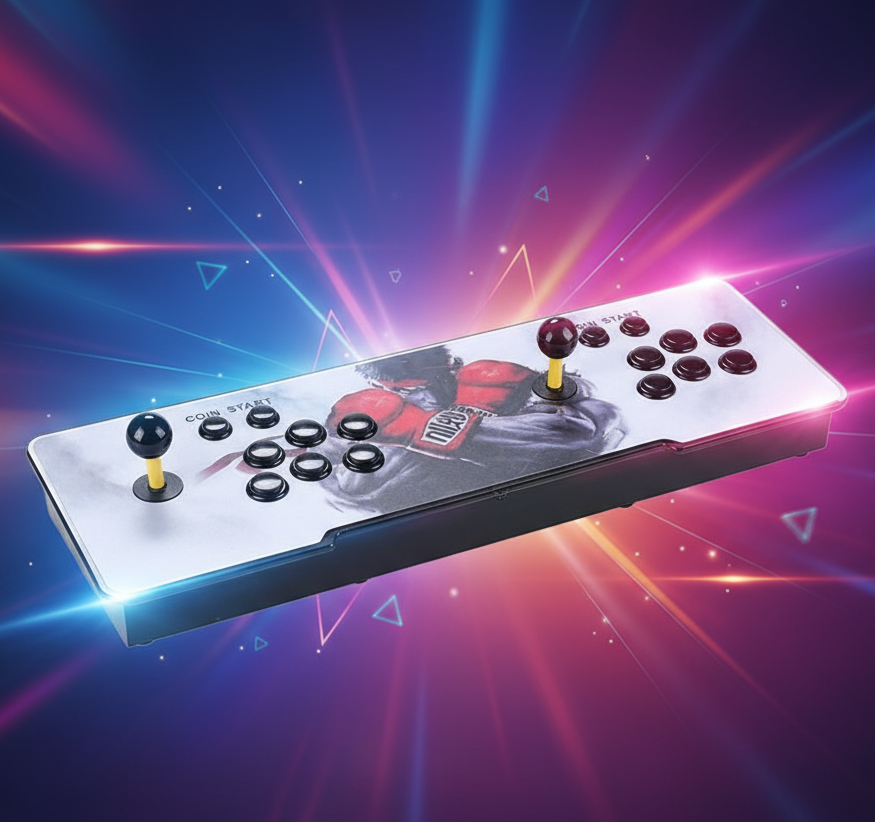 Social media banner for HOME RETRO ARCADE V2