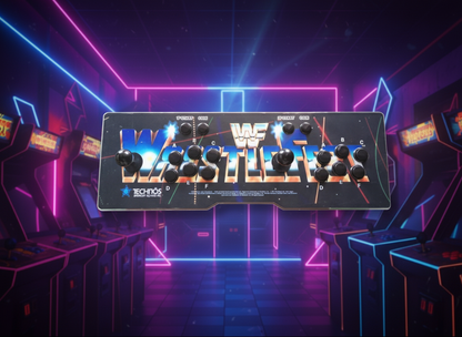 WWF WrestleMania Arcade Control Panel